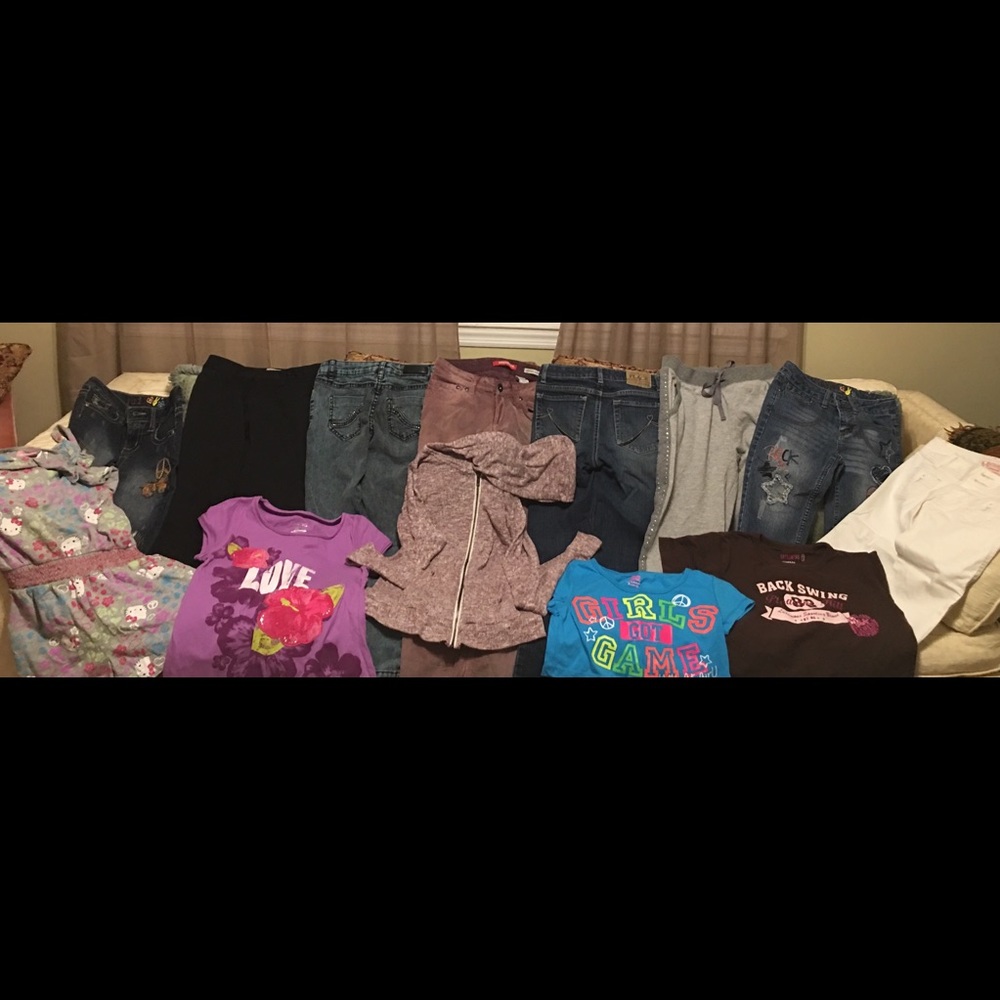 Girls Clothes Size 10-12 Top Brands